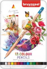 Набор цветных карандашей EXPRESSION 12 штук, Bruynzeel