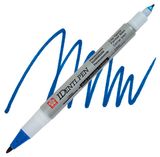 Перманентний маркер Identi Pen, двосторонній, 0,4/1 мм, Синій, Sakura