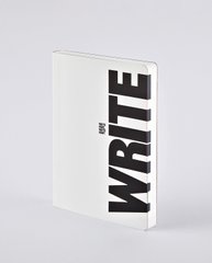 Блокнот Graphic L, Write - Wrong, 16,5х22 см, 120 г/м², 128 аркушів, Nuuna