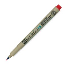 Ручка Pigma Micron PN Червоний (лінія 0.4-0.5 мм), Sakura