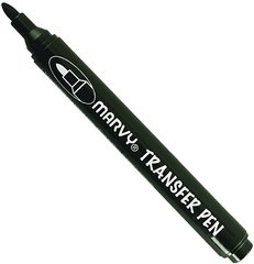 Маркер для термического переноса на ткань Transfer Pen, Черный, Marvy