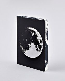 Блокнот Graphic L, Moon, 16,5х22 см, 120 г/м&sup2;, 128 листов, Nuuna