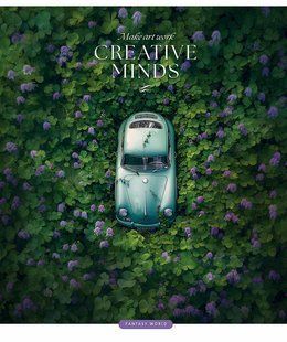 Тетрадь общая Creative minds, А5, 96 листов в клетку, ВД-лак, Школярик