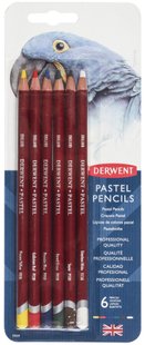 Набір пастельних олівців Pastel Pencils, 6 штук, Derwent