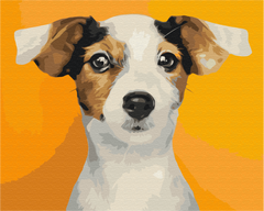 Картина по номерам Портрет любимой собачки, 40х50 см, Brushme