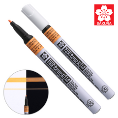 Маркер Pen-Touch Оранжевый, флуоресцентный, тонкий (Fine) 1 мм, Sakura