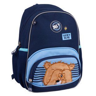 Рюкзак дитячий K-34 Lucky Bear, синій, Yes