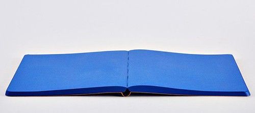 Блокнот Not White L Light, Blue, 16,5х22 см, 120 г/м&sup2;, 72 аркуші, Nuuna