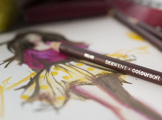 Олівець кольоровий Coloursoft (С640), Коричнево-чорний, Derwent