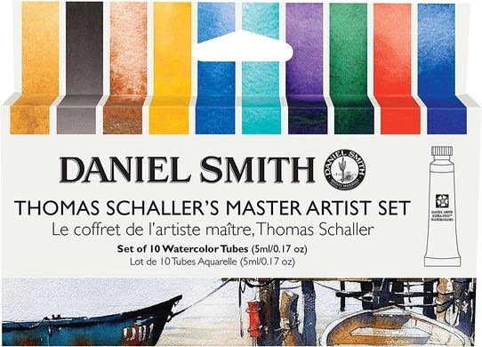 Набір аквареллю Daniel Smith Thomas Schaller`s Master Artist Set 10х5 мл у тубах