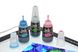 Набор спиртовых чернил для заправки маркеров, Primary colours, 25 мл, 4 штуки, Graph'it 3700010005800 фото 3 с 10