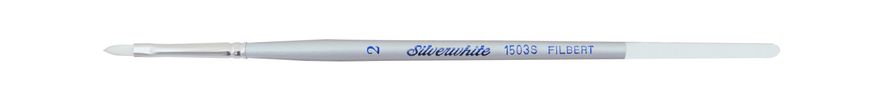 Кисть Silver Brush Silverwhite 1503S синтетика овальная №2