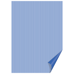 Папір з малюнком Лінійка, 21х31 см, 200г/м², двосторонній, синій , Heyda