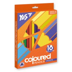 Набір кольорових олівців Erudite, 18 кольорів, YES