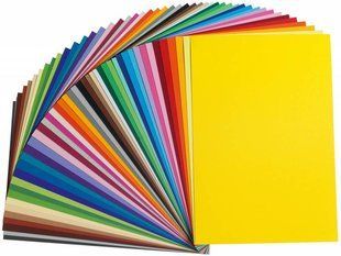 Бумага для дизайна Tintedpaper В2, 50x70 см, 130 г/м2, №00 белая, без текстуры, Folia