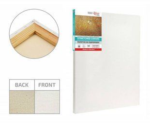 Полотно на підрамнику 40x55 см, середнє зерно, акрил, бавовна, ROSA Gallery