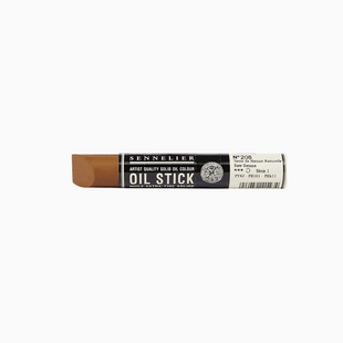 Фарба олійна у формі пастелі Sennelier Oil Stick, 38 мл, S1, сієна натуральна (Raw sienna)