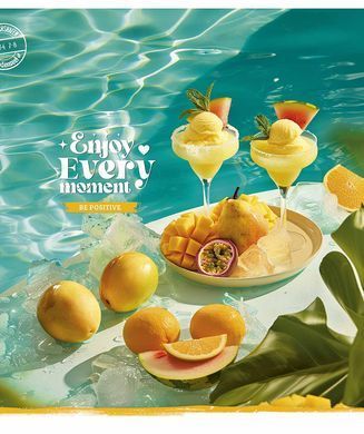 Зошит загальний Enjoy your summer А5, 60 аркушів у клітинку, вододисперсійна обкладинка, Школярик