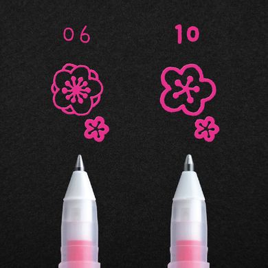 Ручка гелевая MOONLIGHT Gelly Roll, Розовая флуоресцентный, Sakura