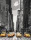 Картина за номерами Таксі Нью-Йорка, 40x50 см, Brushme BS9386 зображення 1 з 3