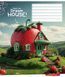 Зошит учнівський Dream house А5, 12 аркушів у лінію, вододисперсійна обкладинка, Star PM-012-3530L-SK зображення 1 з 5