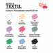 Набір фарб для розпису тканин ROSA TALENT, 9 кольорів 20 мл 4823098506218 зображення 3 з 5