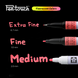 Маркер Pen-Touch Червоний, флуоресцентний, тонкий (Fine) 1 мм, Sakura 084511322721 зображення 4 з 5