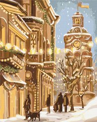 Картина за номерами Зимова Вінниця © Лазаренко Олена, 40х50 см, Brushme