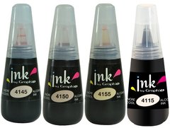 Набор спиртовых чернил для заправки маркеров, Skin colours, 25 мл, 4 штуки, Graph'it