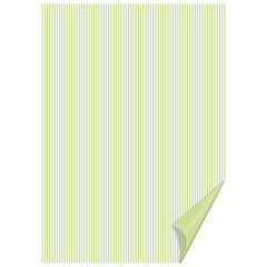 Папір з малюнком Лінійка, 21х31 см, 200г/м², двосторонній, світло-зелений, Heyda
