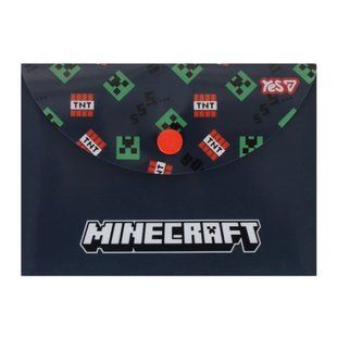 Папка-конверт Yes Minecraft TNT, B7, на кнопке
