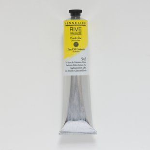 Масляная краска Rive Gauche, 200 мл, кадмий жёлто-лимонный оттенок, Cadmium Yellow Lemon Hue, Sennelier