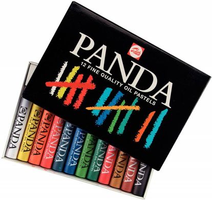 Набір олійної пастелі Panda, 12 кольорів, Royal Talens