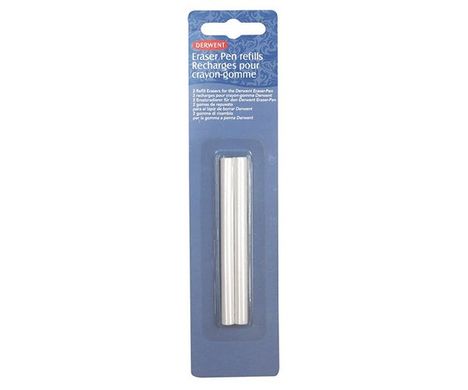 Набор ластиков для ластика-ручки Eraser Pen, 2 штуки, Derwent