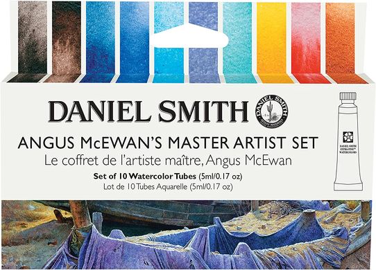 Набір аквареллю Daniel Smith Angus McEwan`s Master Artist Set 10х5 мл у тубах