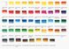 Набір акварельних фарб серії L'Aquarelle Sennelier, 48 кольорів, напівкювета, металевий пенал-палітра + 1 пензлик N131607 зображення 3 з 4