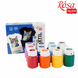 Набір фарб для розпису тканини ROSA TALENT, 12 кольорів 20 мл 4823098506195 зображення 4 з 4