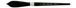Пензель Silver Brush Black Velvet 3009S білка+синтетика котячий язик №1 3009S-1 зображення 1 з 2