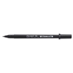Лайнер-ручка Pigma Brush Pen FB, Чорний, Sakura