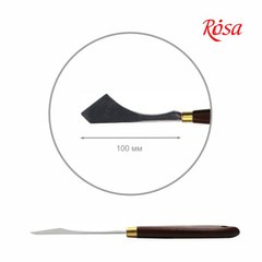 Мастихин CLASSIC №102, длина 10 см, нож особенный, ROSA Gallery