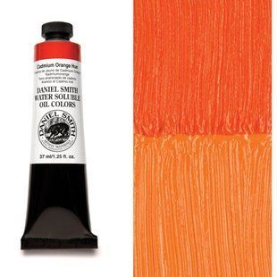 Фарба олійна Daniel Smith водорозчинна 37 мл Cadmium Orange Hue