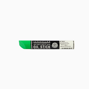 Фарба олійна у формі пастелі Sennelier Oil Stick, 38 мл, S3, неоновий зелений, Neon Green