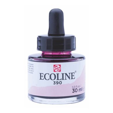Краска акварельная жидкая Ecoline (390), Пастельная розовая, 30 мл, флакон с дозатором, Royal Talens