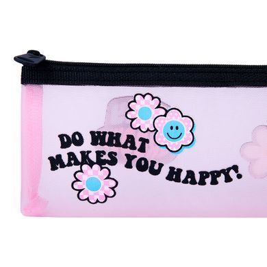Пенал PH-33 Be Happy, 22х8,5х3 см, м'який, мультиколір, Yes