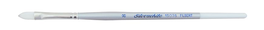 Кисть Silver Brush Silverwhite 1503S синтетика овальная №8