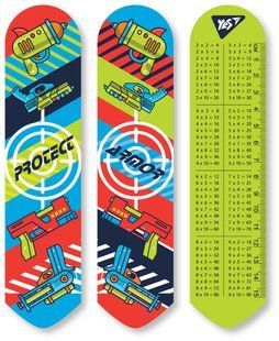 Закладинка 2D Blaster, 4,5х19 см, Yes
