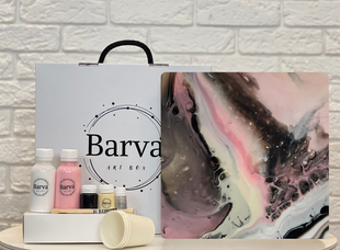 Набор Fluid Art Box Соблазнительность, 30 см, квадрат, Barva