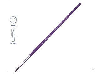 Синтетика кругла Rapha&euml;l Hobby&Loisirs 8101, №4, коротка ручка