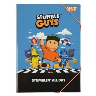 Папка для труда Yes Stumble Guys, А4, картонная