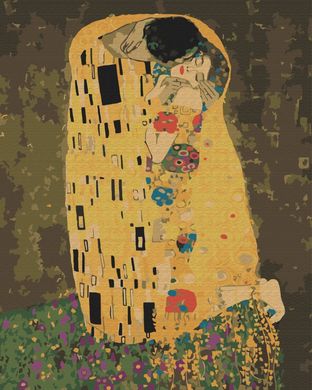 Картина за номерами «Поцілунок» Густава Клімта, 40x50 см, Brushme